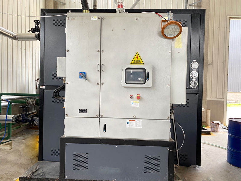 樹脂反應釜反應罐防爆有機熱載體爐案例